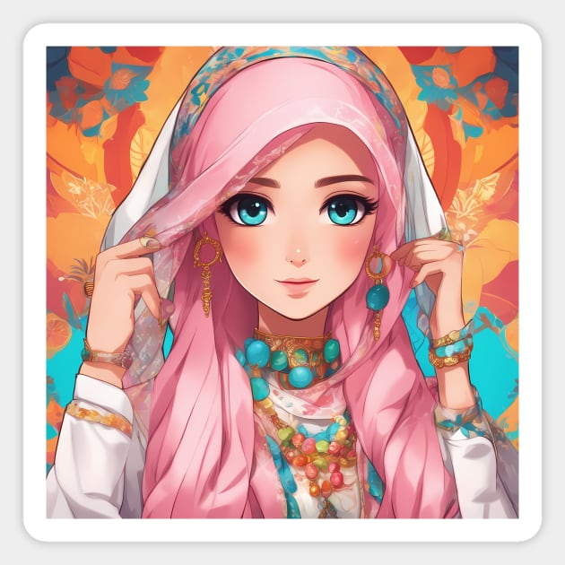 Anime Girl Magnet by animegirlnft
